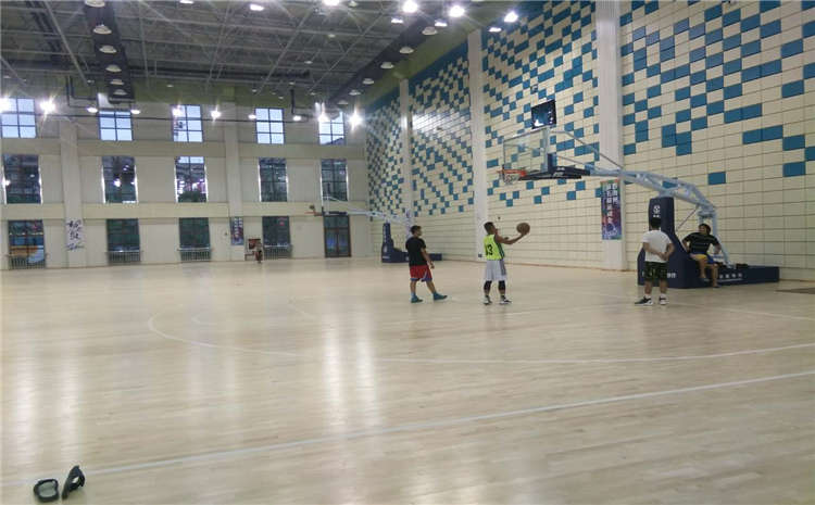 海口企口運(yùn)動(dòng)木地板圖片