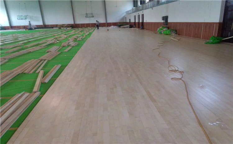 內蒙古專用運動木地板結構
