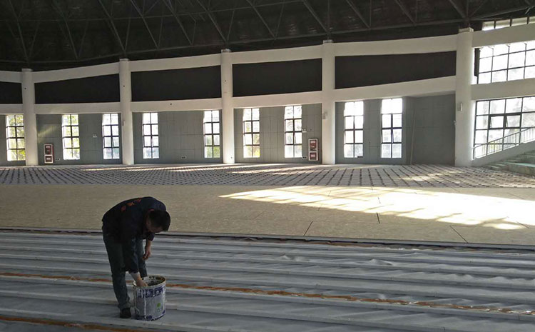 專用體育木地板工廠