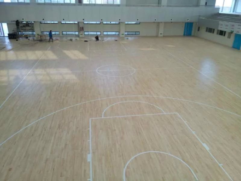 獲嘉縣職業教育中心體育館木地板圖3