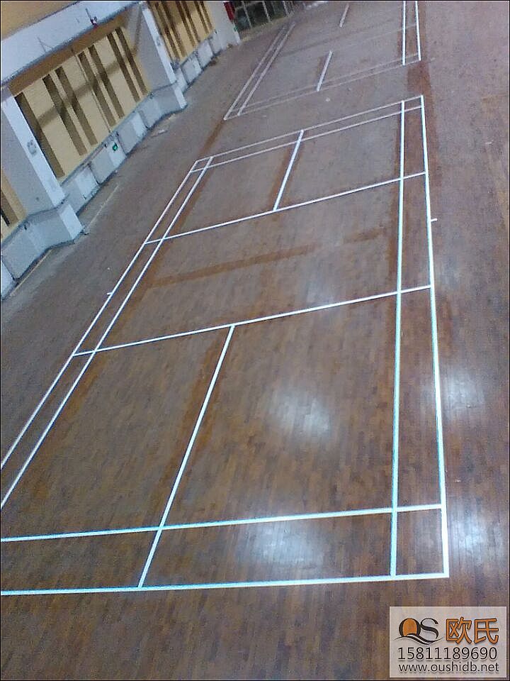 哈密電廠職工活動中心運動木地板案例g 哈密電廠職工活動中心運動木地板案例