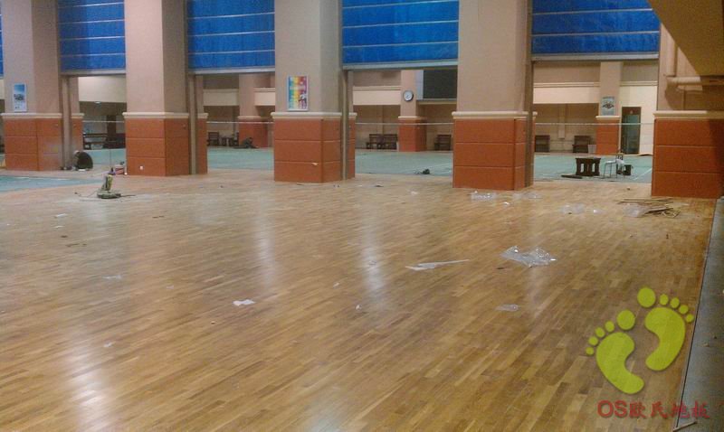 北京市星河實驗小學運動木地板圖 北京市星河實驗小學運動木地板圖