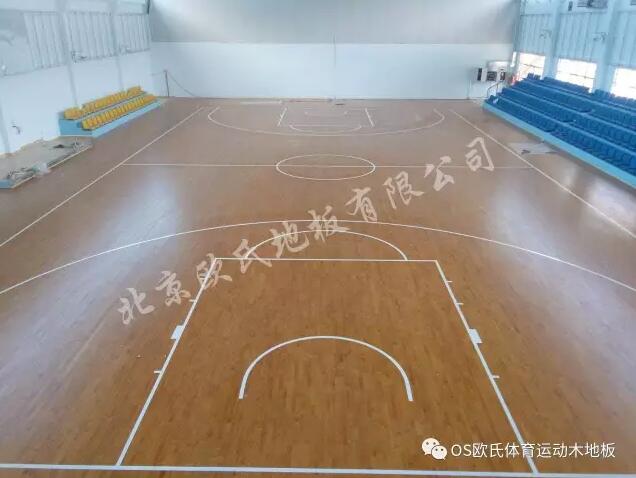 廣東省清遠市昊廷漁港籃球館木地板單層龍骨結構案例-5 廣東省清遠市昊廷漁港籃球館木地板單層龍骨結構案例-5