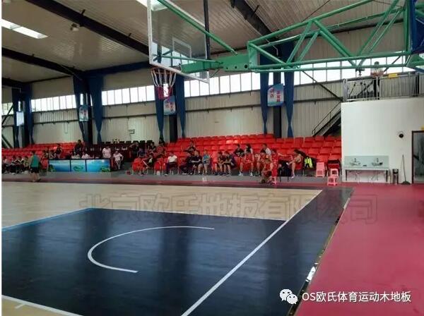 秦皇島海濤萬福環保設備股份有限公司籃球館木地板案例 秦皇島海濤萬福環保設備股份有限公司籃球館木地板案例