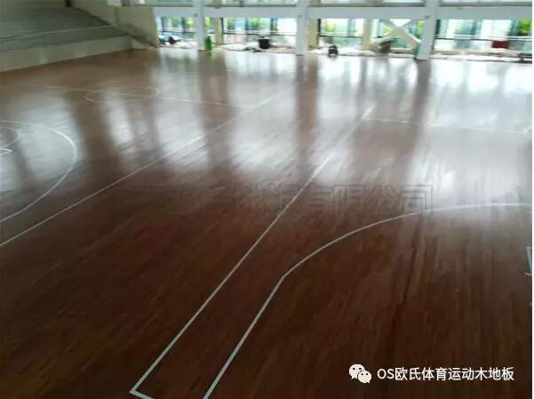 重慶忠縣中學運動木地板案例 重慶忠縣中學運動木地板案例