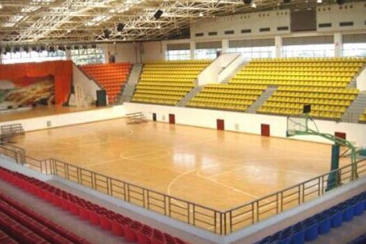 運動木地板效果圖二   山西省體育館