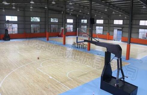  運動木地板效果圖五     浙江動客籃球公園