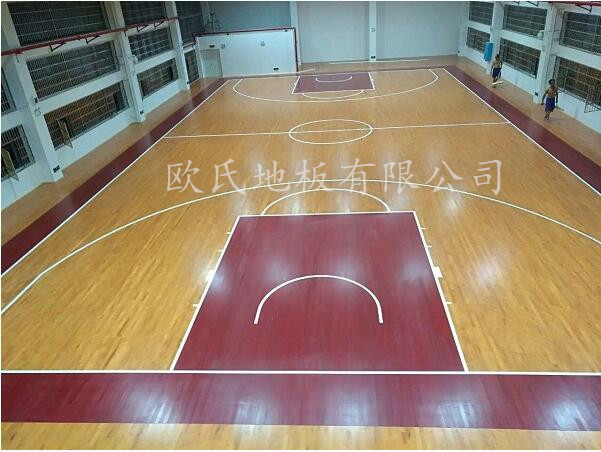 湖南長沙雨花區芙蓉路小學籃球館地板案例 湖南長沙雨花區芙蓉路小學籃球館地板案例
