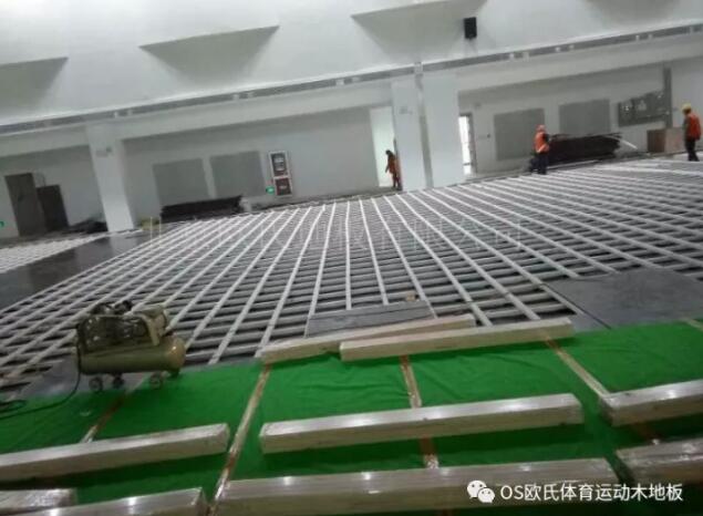 淮安富士康員工活動中心體育館木地板 淮安富士康員工活動中心體育館木地板