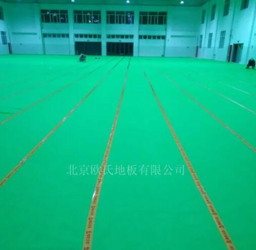 山東德州臨邑**中學體育館木地板成功案例 山東德州臨邑**中學體育館木地板成功案例