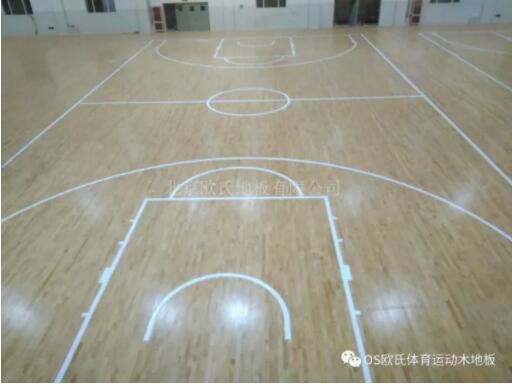 山東德州臨邑**中學體育館木地板成功案例 山東德州臨邑**中學體育館木地板成功案例
