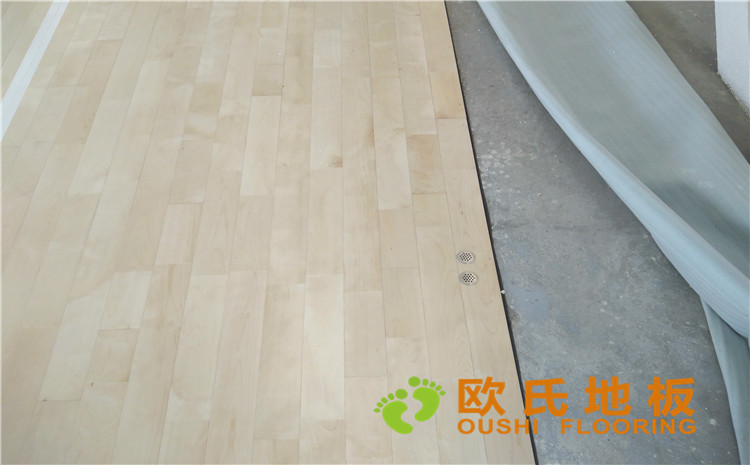 內(nèi)蒙古呼和浩特賽罕區(qū)師范大學(xué)體育學(xué)院訓(xùn)練館運(yùn)動木地板案例-歐氏運(yùn)動木地板